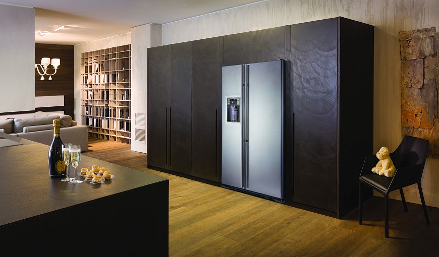 Выбор холодильника для элитных интерьеров