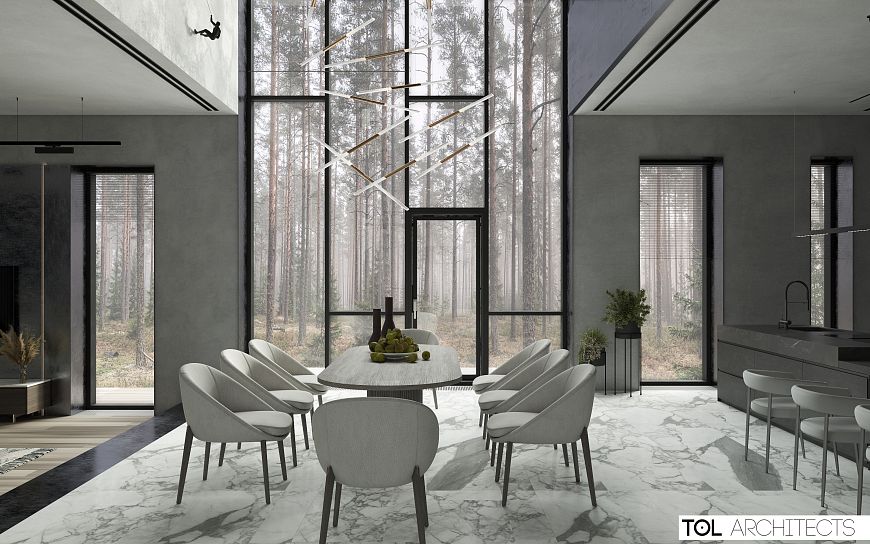 Уникальный интерьер загородного дома в Тимошкино / Шато Соверен
Архитектор Вадим Тополев